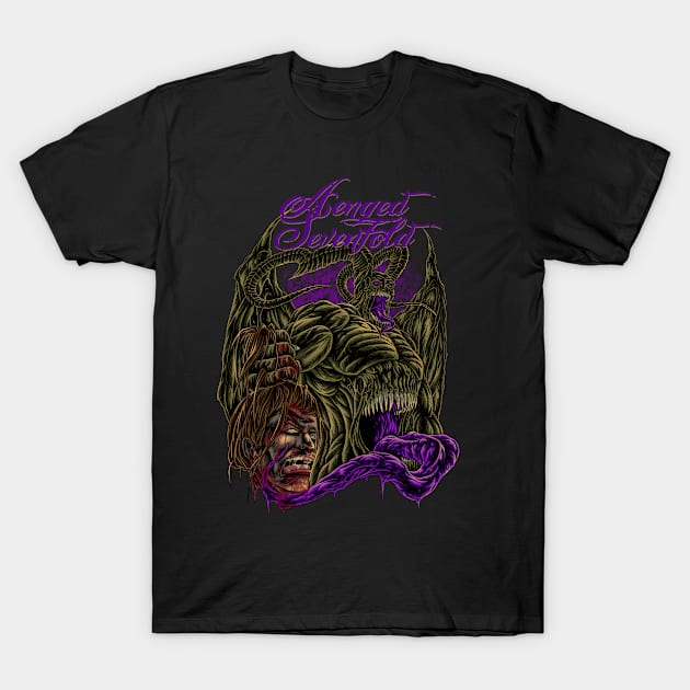 AVENGED BRUTAL T-Shirt by TOSSS LAB ILLUSTRATION